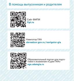 В помощь выпускникам и родителям (полезные сайты)